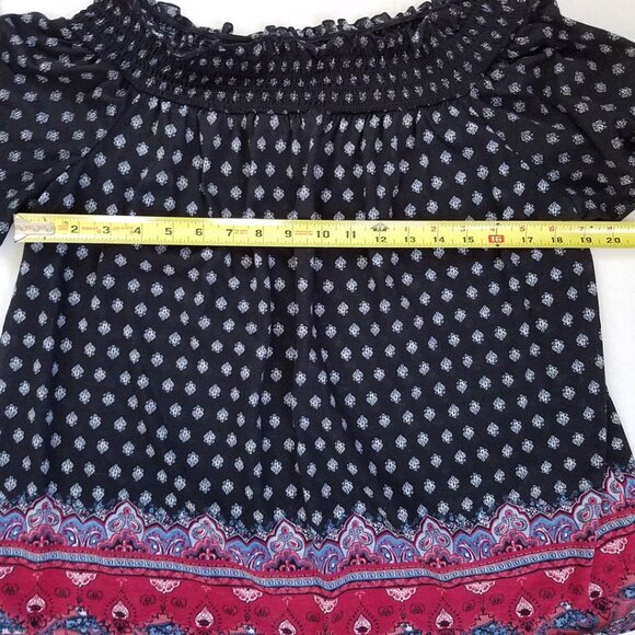 Bobbie Brooks Peasant Blouse 1X - Picture 9 of 12